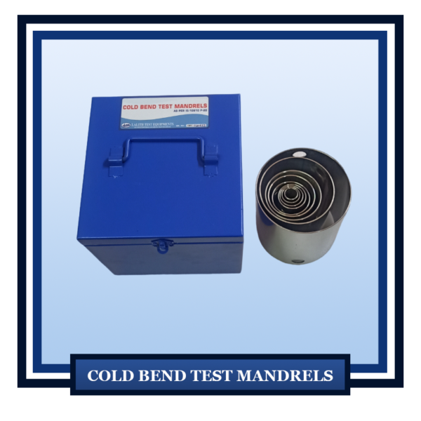 Cold Bend Test Mandrels for Cables