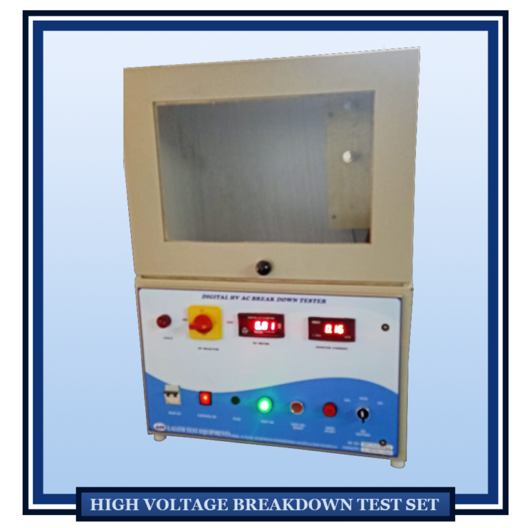 Breakdown Test Power Module High Voltage Breakdown Test Set - lalith.net