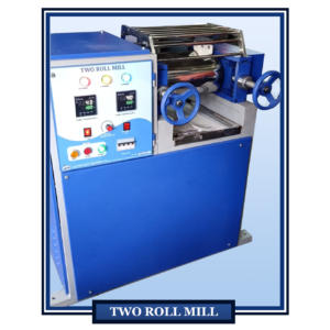Two Roll Mill to prepare sample from PVC Granule to PVC Sheet